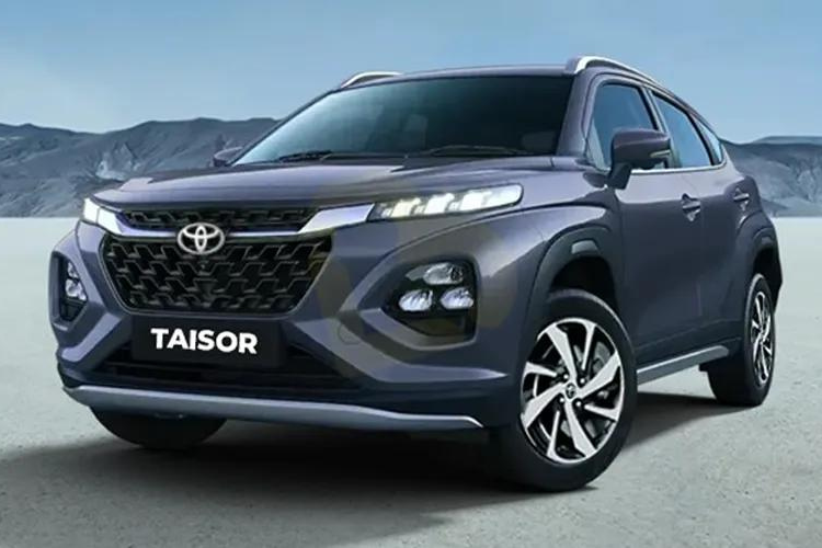 The First Glimpse of Toyota Taisor Revealed