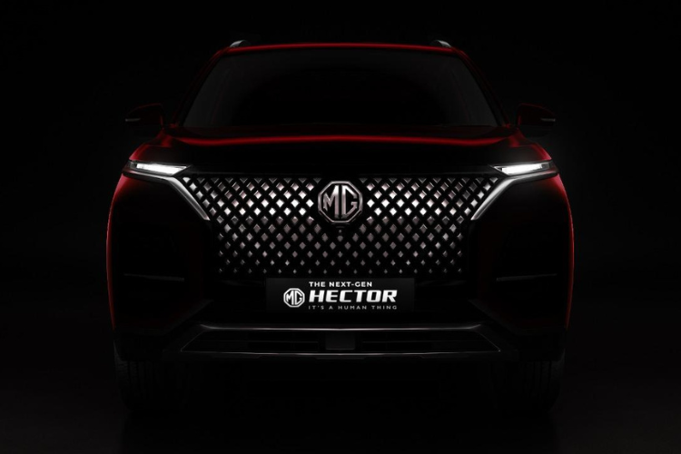 Teaser for MG Hector Blackstorm Edition Released, Launch Scheduled for April 10